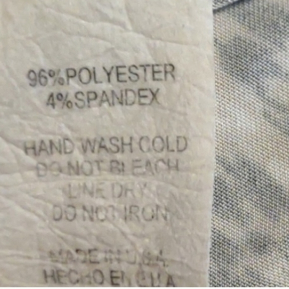 Brittany Black multicolor 3/4 sleeve blouse 1XL - Picture 6 of 6